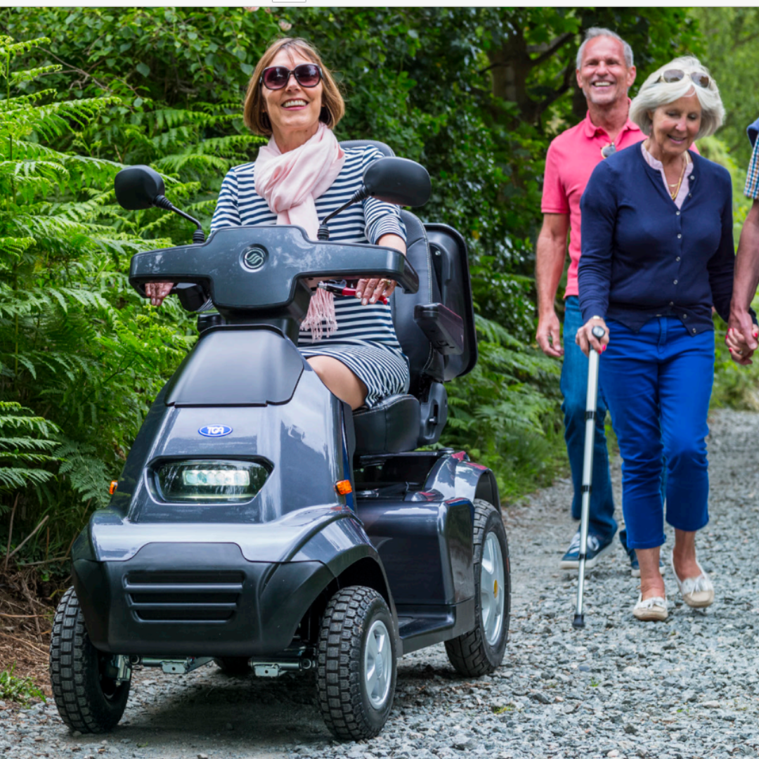 Showing Breeze S4 Being Driven on Rough Terrain.