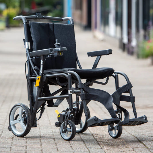 Dashi Ultra Light Magnesium Folding Powerchair - MobilityCo