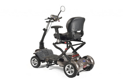 Showing the rear of the TGA Maximo Plus Mobility Scooter.