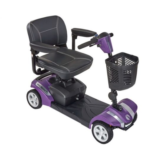 Showing Veo Sport in Front View, In the colour Purple.