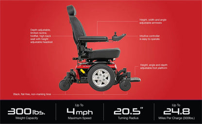 Jazzy 600 ES Mid Wheel Powerchair